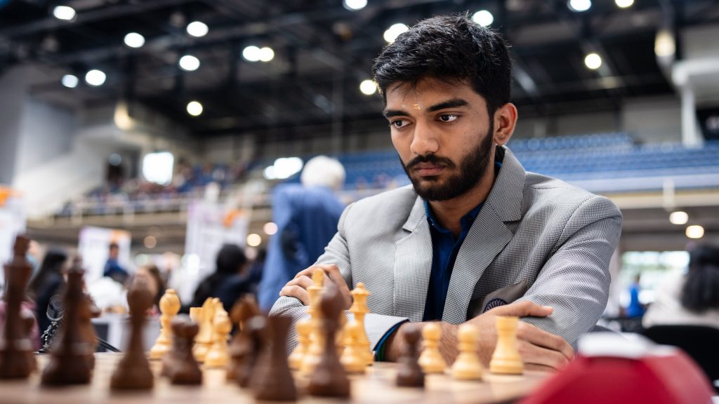 Gukesh at Chess Olympiad 2024